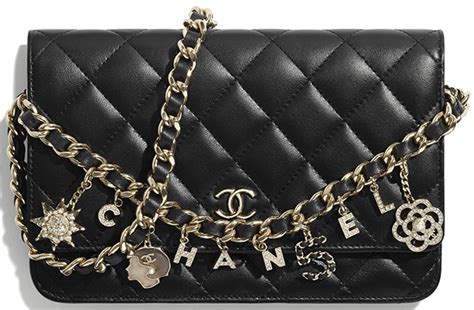 chanel coco charms wallet on chain|where to buy Chanel wallet.